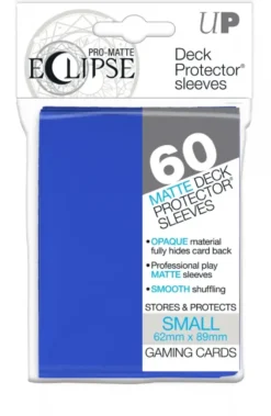 Ultra Pro: Pro-Matte Eclipse Small Deck Protector sleeves - Pacific Blue (60)