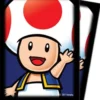 Ultra Pro: Super Mario - Toad Standard Deck Protector Sleeves (65 st)