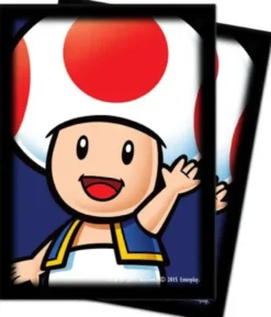 Ultra Pro: Super Mario - Toad Standard Deck Protector Sleeves (65 st)