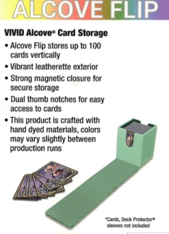 Ultra Pro: Vivid Alcove Flip Deck Box - White