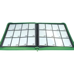 Ultra Pro: Vivid 12-Pocket Zippered PRO-Binder - Green (480)