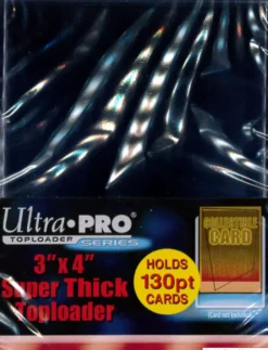 Ultra Pro: 3" X 4" Super Thick 130PT Toploader 10ct (10 st)