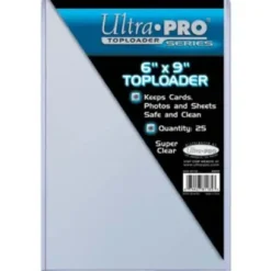 Ultra Pro: 6" X 9" Toploader (1 st)