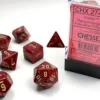 Vortex - Burgundy/Gold - Dice Set