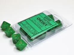 Vortex - Green/Gold - d10, 10 st