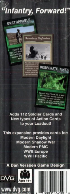 Warfighter Multi-Era Exp 1 Soldiers and Action Card Double Deck (Exp.)