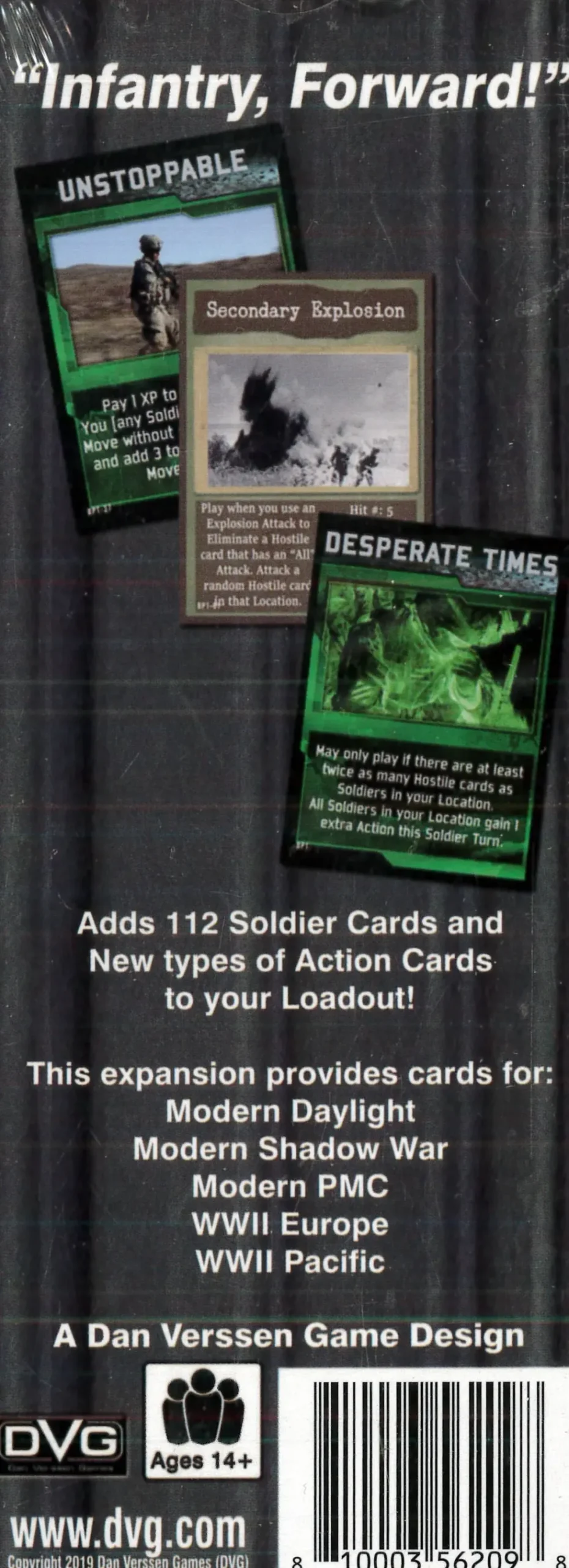 Warfighter Multi-Era Exp 1 Soldiers and Action Card Double Deck (Exp.)