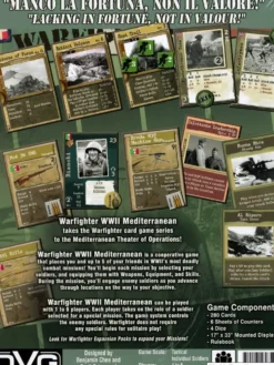 Warfighter: The WWII Mediterranean Combat Card Game