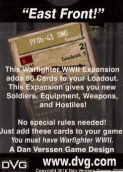 Warfighter: WWII Expansion #10 - Russia #2! (Exp.)