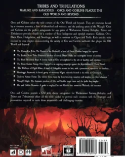 Warhammer Fantasy RPG: Tribes And Tribulations