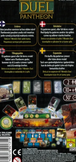 7 Wonders: Duel - Pantheon (Exp.) (SVE)