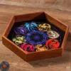 Wooden Dice Tray: Anne Stokes - Dragons of the Sabbats