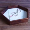 Wooden Dice Tray: Kanji