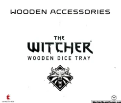 Wooden Dice Tray: The Witcher