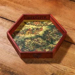 Wooden Dice Tray: The Witcher