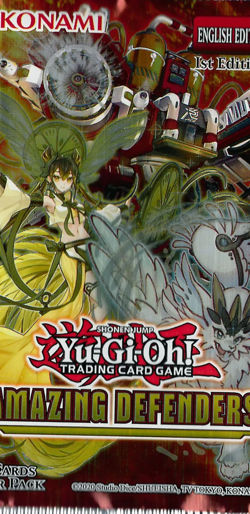 Yu-Gi-Oh! TCG: Amazing Defenders Booster (7 kort)