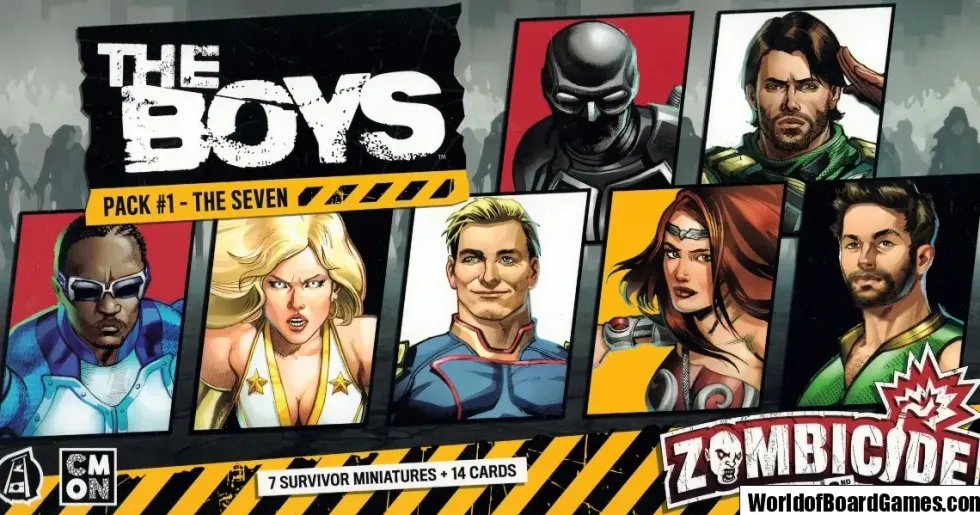 Zombicide 2. Edition - The Boys Pack 1: The Seven